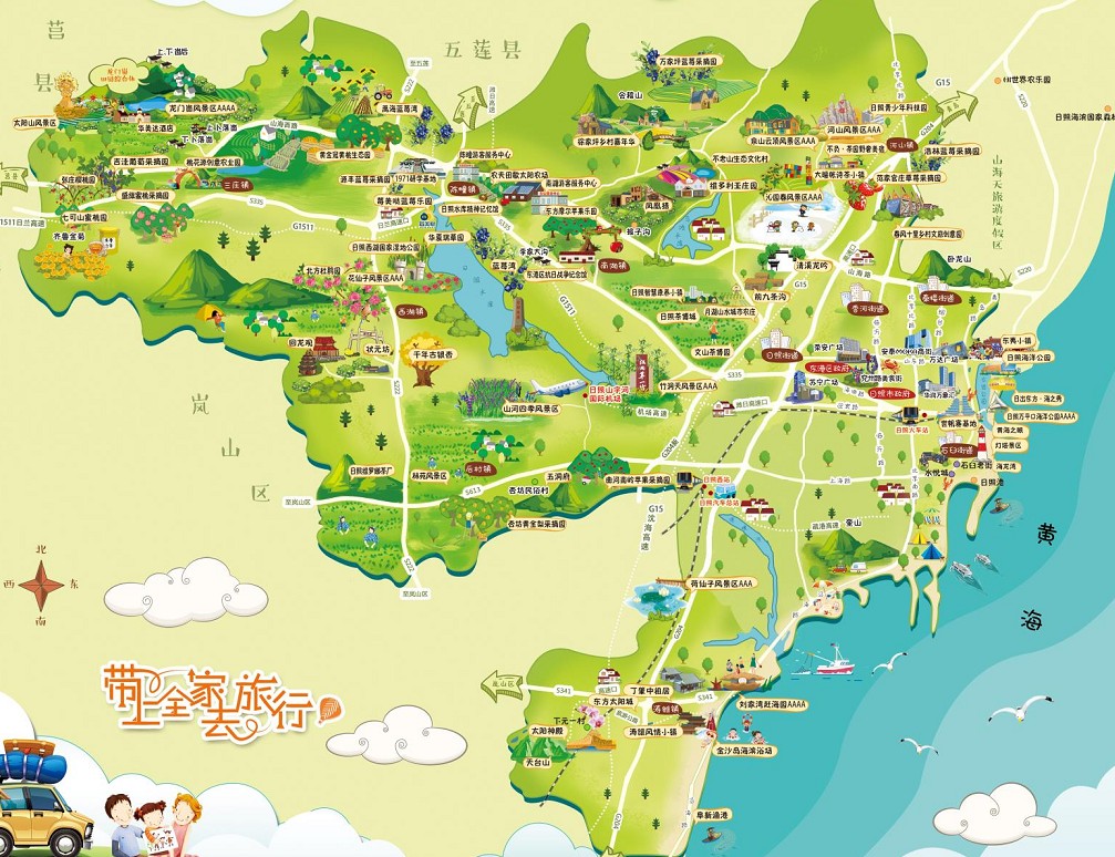 江源景区使用手绘地图给景区能带来什么好处？